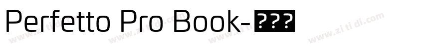 Perfetto Pro Book字体转换
